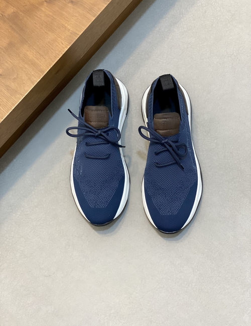 Berluti Knitted Sneakers With Exquisite Craftsmanship