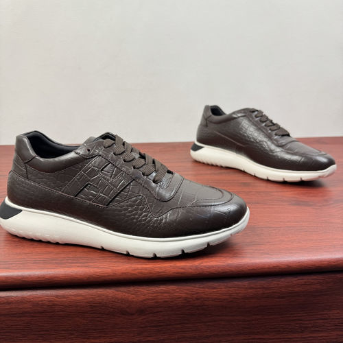 Hogan Interactive Cube Series, Textured Leather, Lightweight Sole