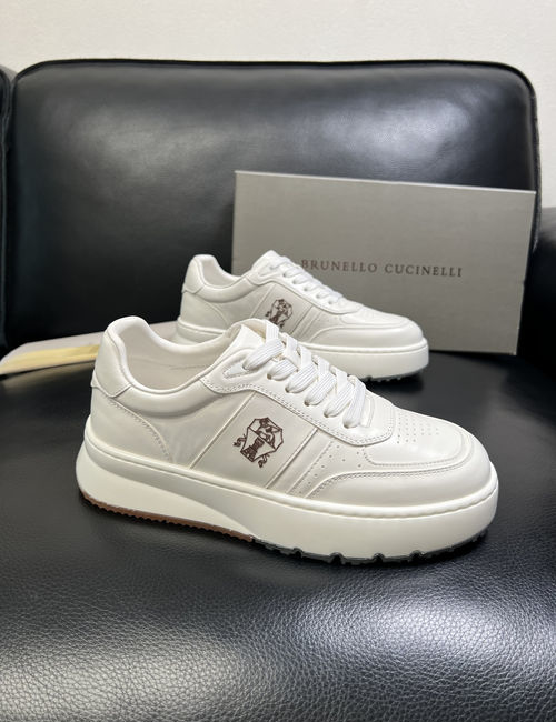 Brunello Cucinelli BC Premium Cow Leather Comfort Shoes