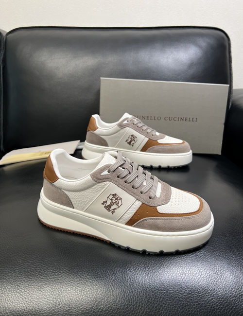 Brunello Cucinelli BC Premium Cow Leather Comfort Shoes