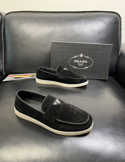 Prada Premium Leather Comfortable Casual Shoes