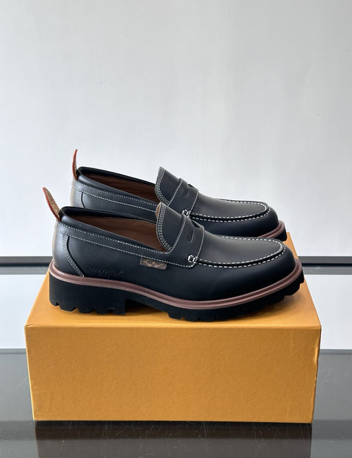 Louis Vuitton LV Leather Moments Loafers