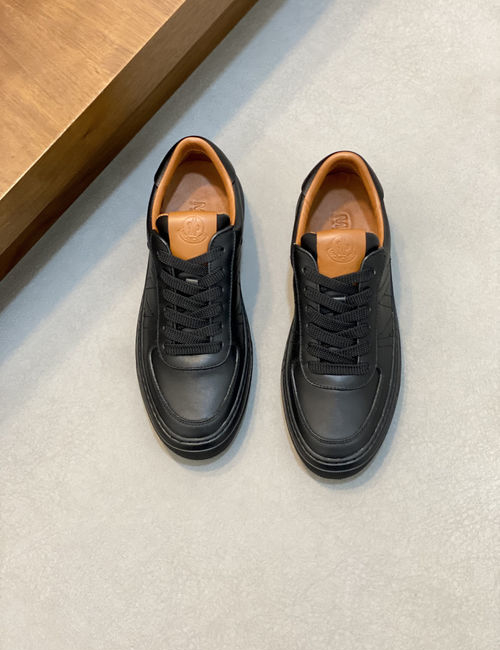 Moncler Leather Sneakers: Durable And Comfortable