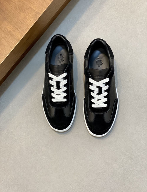 Hermes Premium Leather Casual Comfortable Shoes