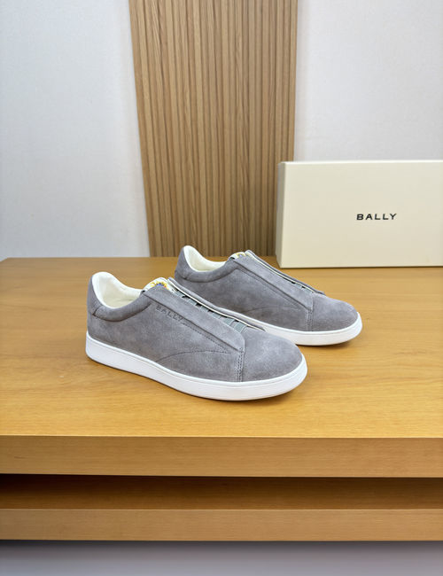 Bally Suede Leather Casual Sneakers With TPR Sole