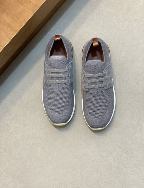 Loro Piana LP Wool Blend Knit Sneakers