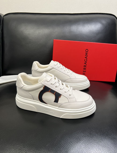 Ferragamo Premium Leather Casual Shoes