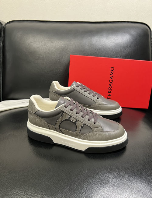 Ferragamo Premium Leather Casual Shoes