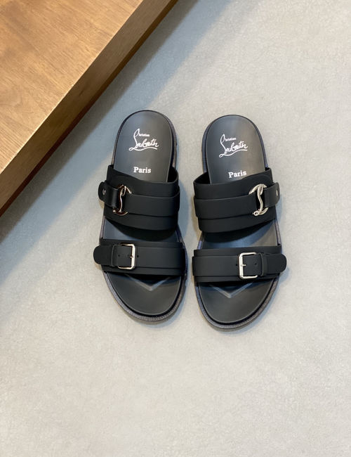 Christian Louboutin Classic Buckle Casual Sandals