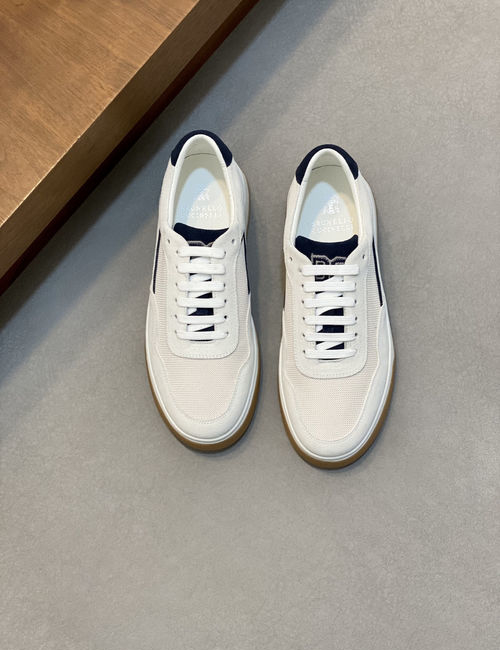 Brunello Cucinelli BC Ss New Style Shoes With Cashmere Upper