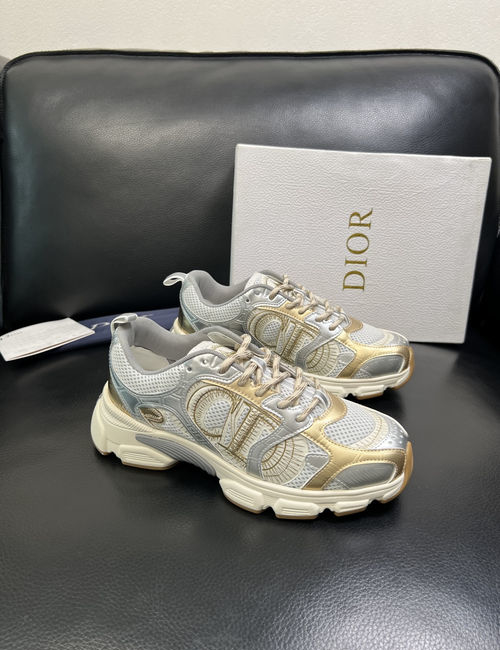 Christian Dior CD Sneakers With Cowhide Upper And Rubber Sole