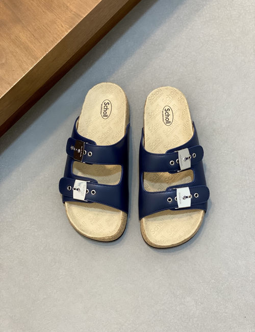 Balenciaga Ankle Strap Sandals With Cork Sole