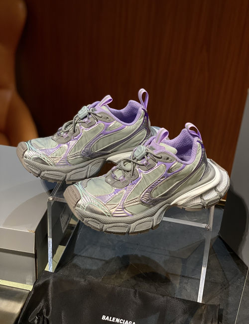 Balenciaga 3xl Breathable Mesh Distressed Chunky Sneakers