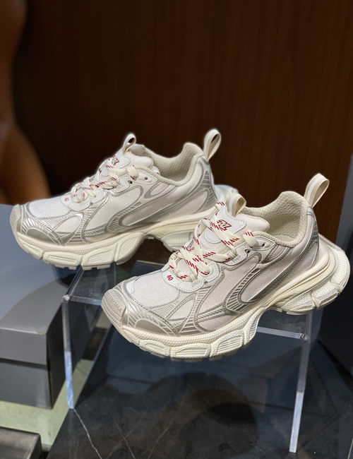 Balenciaga 3xl Breathable Mesh Distressed Chunky Sneakers