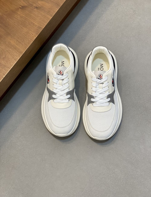 Moncler Breathable Mesh With Rubber Sole Shoes