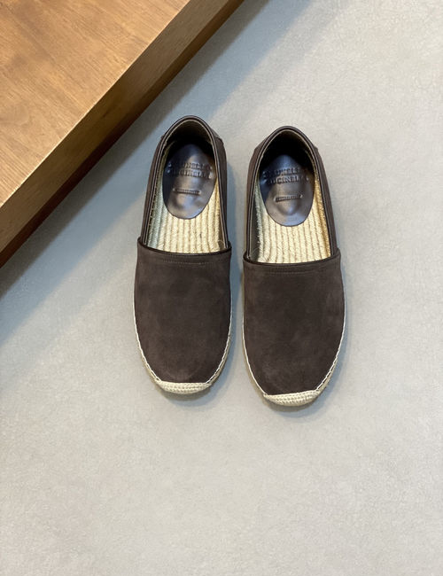 Brunello Cucinelli BC Cashmere Espadrille Casual Shoes
