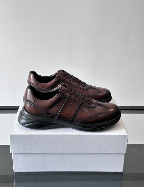 Berluti Leather Upper Casual Sneakers