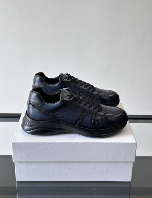 Berluti Leather Upper Casual Sneakers