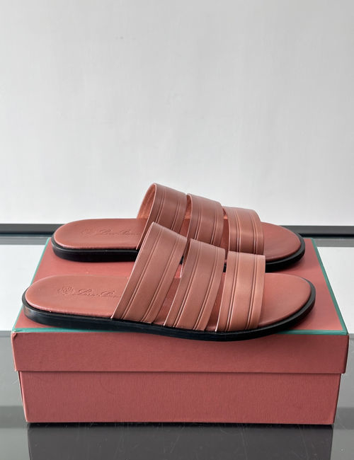 Loro Piana LP Genuine Leather Non-Slip Casual Sandals