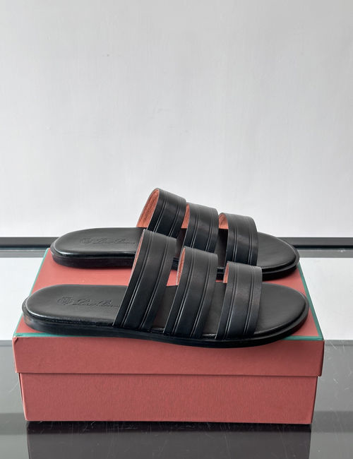 Loro Piana LP Genuine Leather Non-Slip Casual Sandals