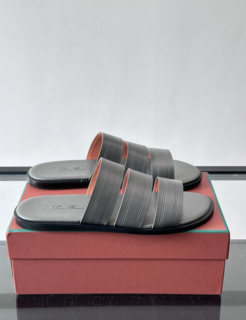 Loro Piana LP Genuine Leather Non-Slip Casual Sandals