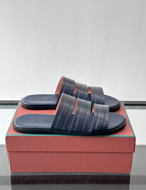 Loro Piana LP Genuine Leather Non-Slip Casual Sandals