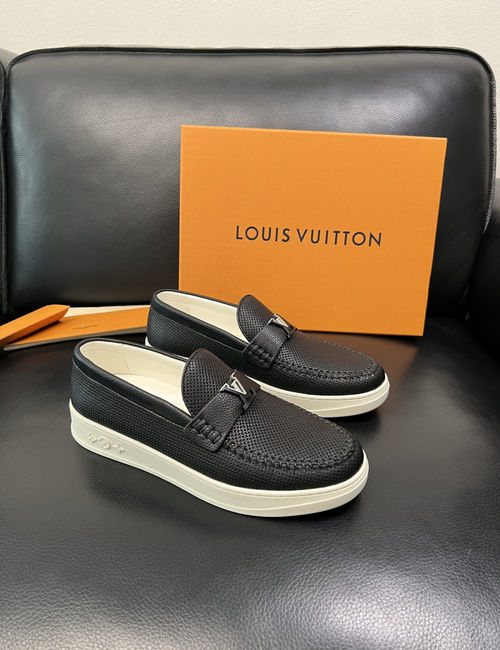 Louis Vuitton LV Color-blocking Stitching Sneakers With TPU Sole
