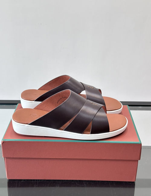 Loro Piana LP Cowhide Leather Sandals