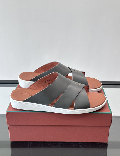 Loro Piana LP Cowhide Leather Sandals