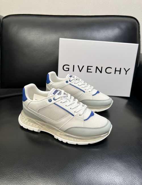 Givenchy Premium Leather Mesh Casual Sneakers