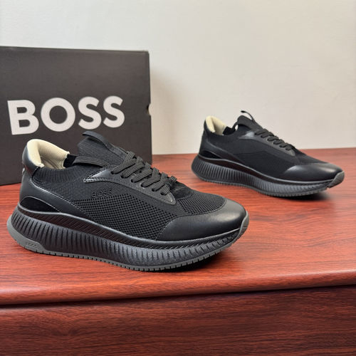 Hugo Boss Lightweight Knitted Running Shoes With Full Set