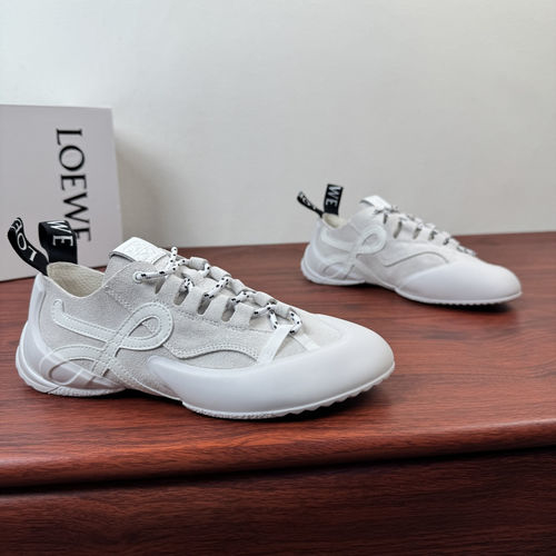Loewe Suede Leather Grip Climbing Style Sneakers