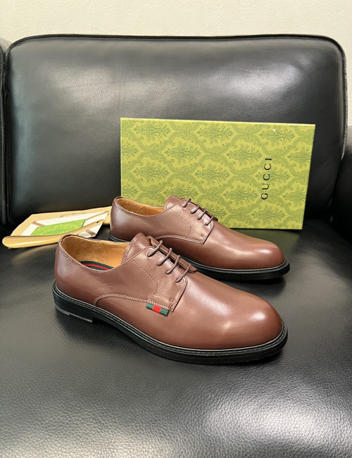 Gucci Classic Leather Dress Shoes