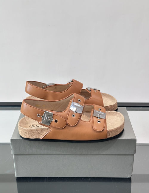 Balenciaga Boston Sandals Soft Leather Comfortable Sole