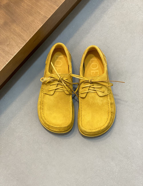 Loewe Suede Casual Shoes With TPU Sole