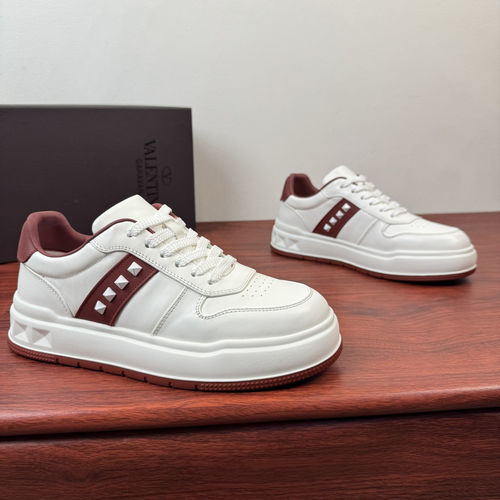 Valentino One Stud XL Cow Leather Sneakers