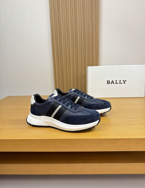 Bally Premium Suede Leather Sneakers
