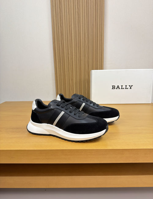 Bally Premium Suede Leather Sneakers