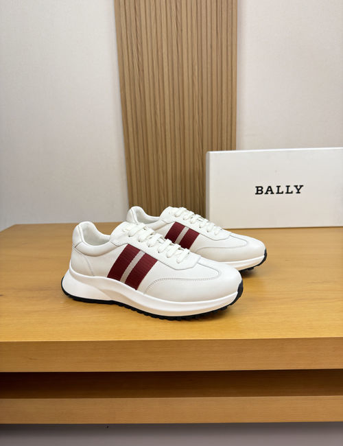 Bally Premium Leather Casual Sneakers