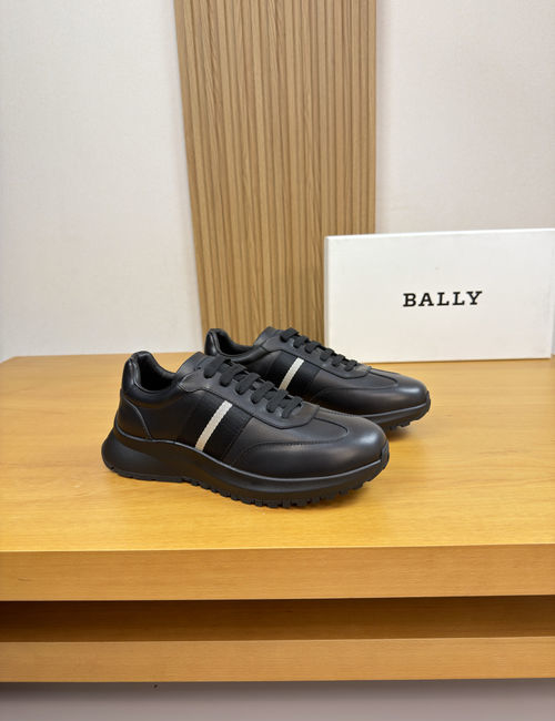 Bally Premium Leather Casual Sneakers