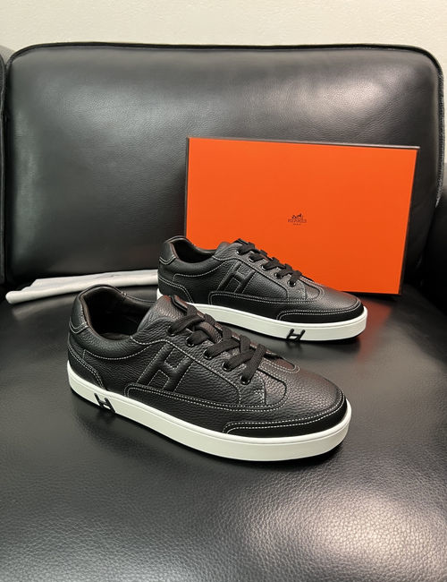 Hermes Genuine Leather Casual Comfortable Shoes