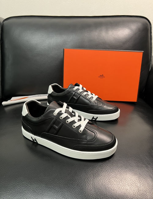 Hermes Genuine Leather Casual Comfortable Shoes