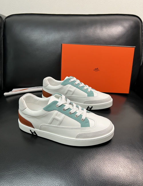 Hermes Genuine Leather Casual Comfortable Shoes