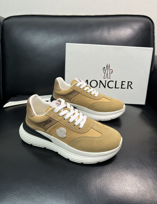Moncler High-Quality Leather Crafted Shoes