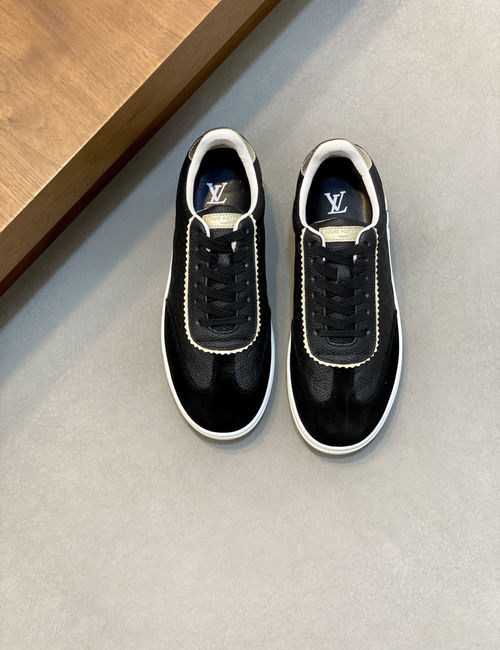Lougou Breathable Mesh Lining Casual Sneakers
