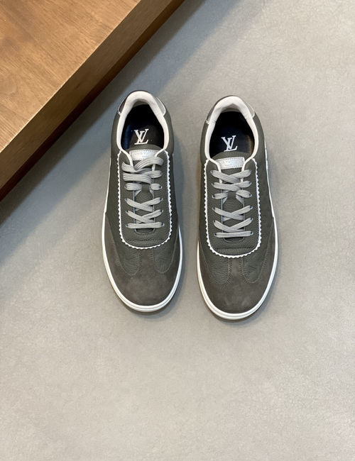 Lougou Breathable Mesh Lining Casual Sneakers