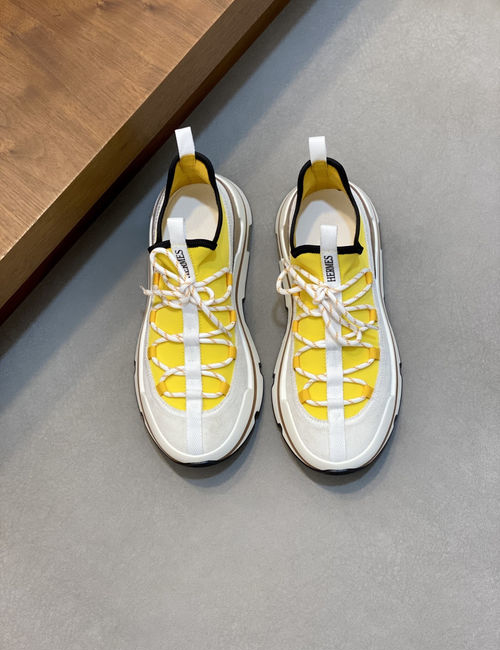 Hermes Bouncing Sneakers Leather Upper