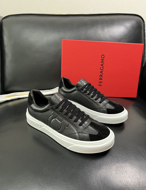Ferragamo Premium Leather Casual Shoes