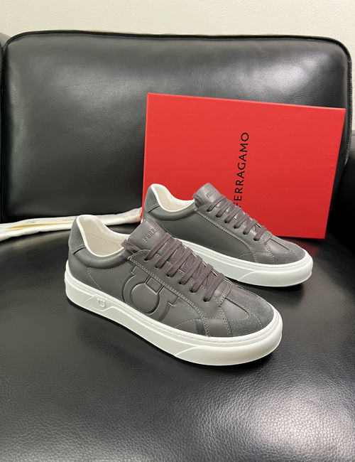 Ferragamo Premium Leather Casual Shoes