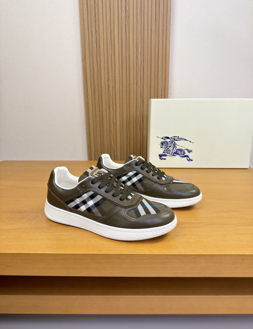 Burberry Sneakers With Napa Leather And TPR Sole